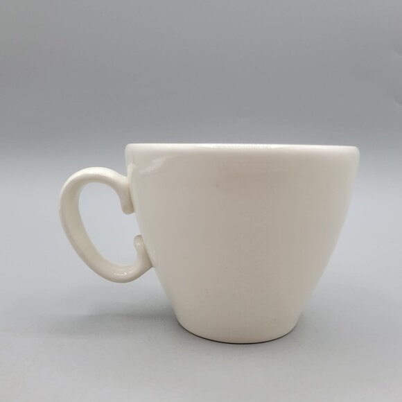 Vintage TST Boutonniere Coffee Cup Auqua Floral Design and Interior - Picture 3 of 6